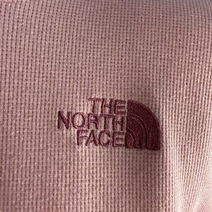 The North Face Mauve Ribbed Logo Pullover